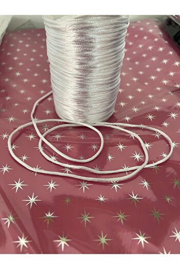 HUR-AY PACK 5 Meters Gift Wrapping Lanyard - Bracelet / Evening Dress / Sturdy Flush Lanyard - Witch Tail - 2 mm