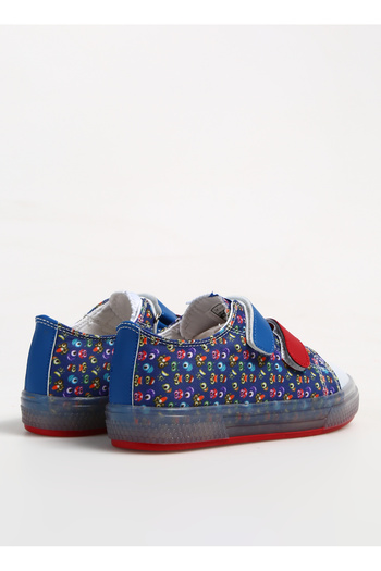 BUCKHEAD Navy Blue Boy's Sneaker Buck4298 Chuck Shape