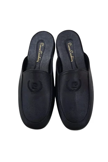 Pierre Cardin Ανδρικές δερμάτινες παντόφλες 289