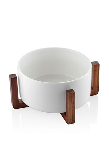 The Mia Woody Porcelain Serving Leg 20 cm
