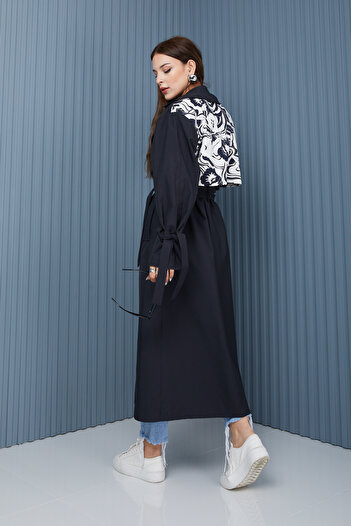 SahraAfra Design Oversize Trench Coat