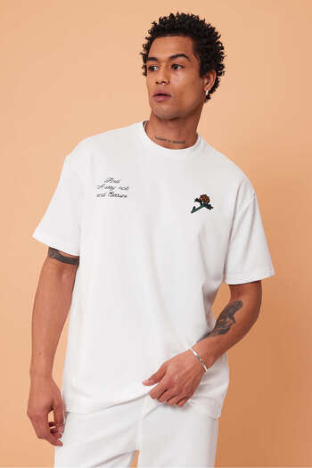 Weyeze Af-Y37035Lns Model Jacquard T-Shirt