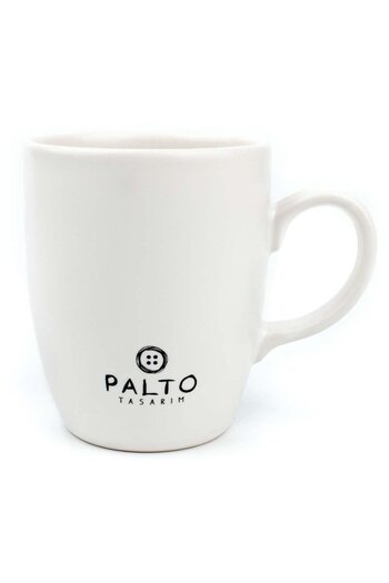 PALTO TASARIM What Can You Do So I Enter Your LifeCream Oval Mug - Gift Ceramic Mug