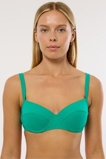 AYYILDIZ 63565 Nile Green Bikini Top