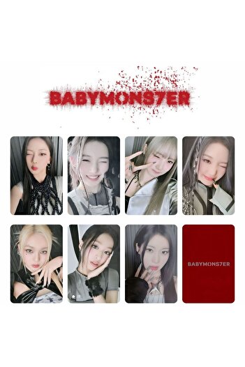 Kpop Dünyasi BABYMONSTER '' Babymons7er '' Tag Set 2 PC