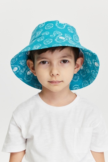 Benittokids Boy's Patterned Bucket Hat 7007