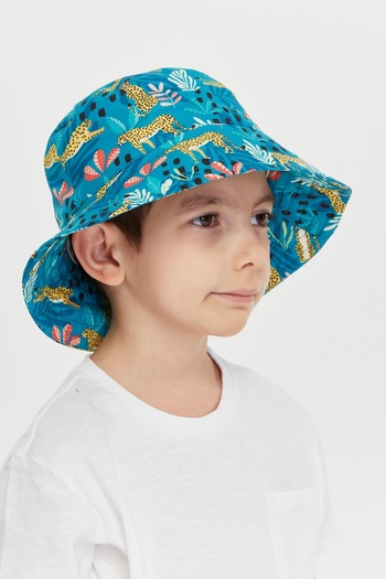 Benittokids Boy's Patterned Bucket Hat 7009