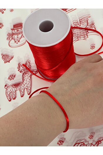 HUR-AY PACK 2 mm Rat Tail - 5 Meters Gift Wrapping Lanyard/Bracelet/Evening Dress/Sturdy Flush Lanyard