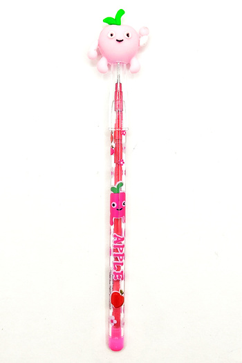Limmy 1 Piece Apple Patterned Laying Egg Pencil