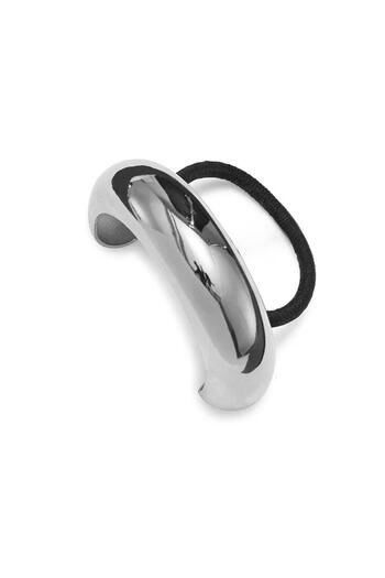 BAHELS Women's Imported Pinterest Silver Elastic Buckle