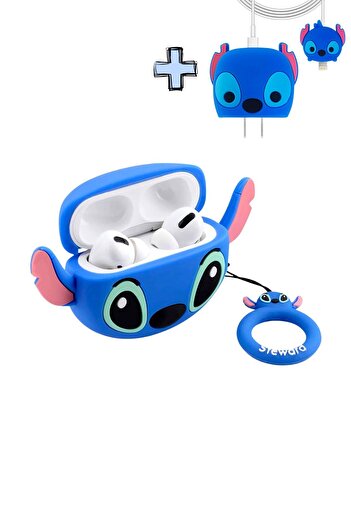 EWEC İkili Set - Pro 2. Nesil Stitch Kılıf ve Iphone 18-20W Şarj Adaptörü Uyumlu Stitch Şarj Başlığı