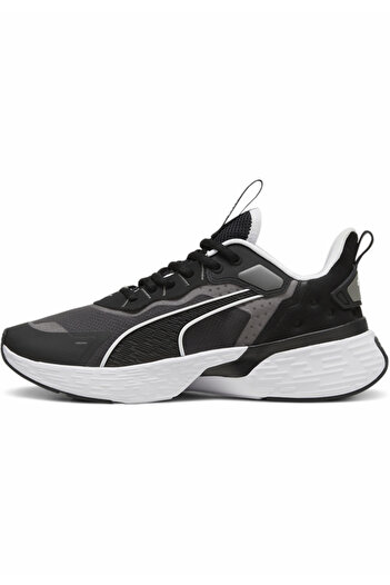 Puma Puma Softride Sway - Black and Gray Self-Adhesive