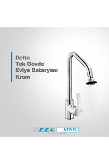 Eca Delta Swan Eviye Kitchen Faucet--102108633