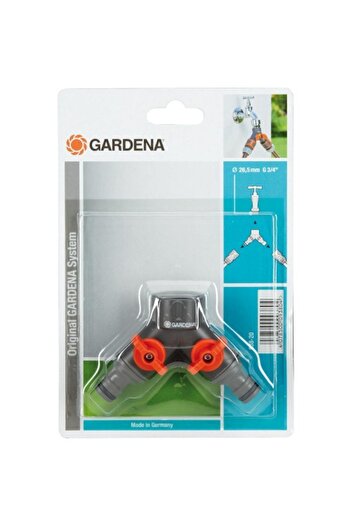 Gardena 938-20 Two Way Valve - 26.5 Mm(G3/4)