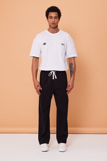 Weyeze Gabardine Trousers Af-Y21012Lns - Waist Elastic