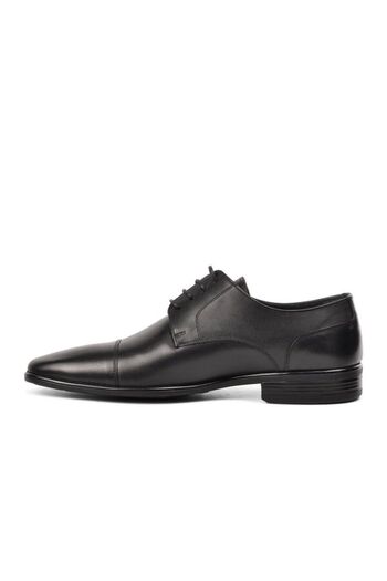Fosco Men's Casual Shoes - Black Genuine Leather