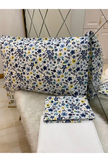 Özcan Ev Tekstil Ranforce Double Sheet Pillow Set 100% Cotton