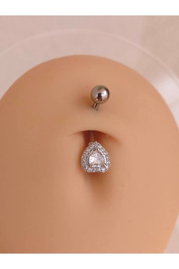 Doa Princess Heart Belly Piercing 316L Surgical Steel