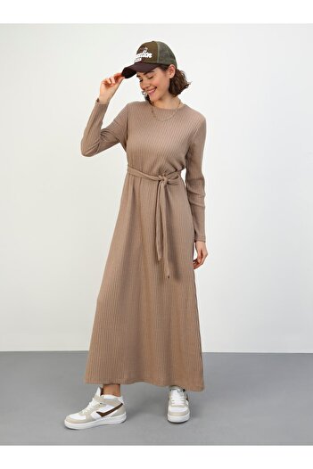 Benin Φόρεμα Hijab Mink Camisole - Ζώνη - Benin