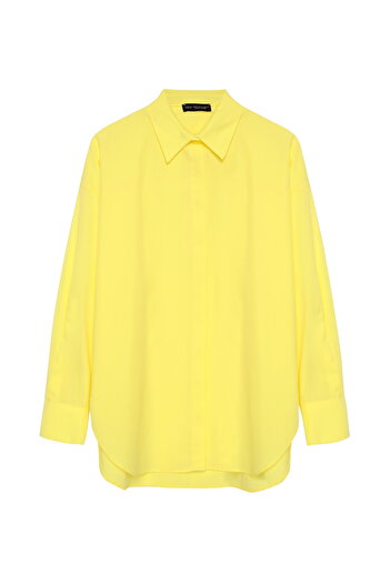 Quzu Oversize Shirt Yellow