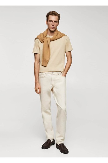 MANGO Man Cotton Stretch Basic T-Shirt