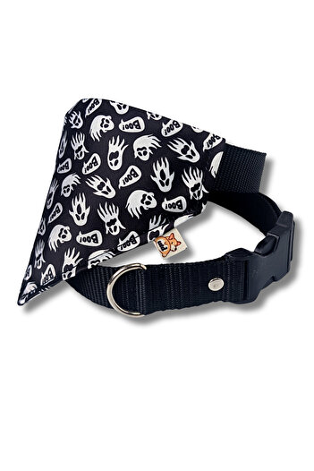UTDpet Boo Dog Collar with Scarf