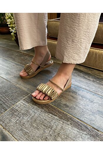 TRODONS Luna Model Women's Stoned Summer Orthopedic Sole Sandals