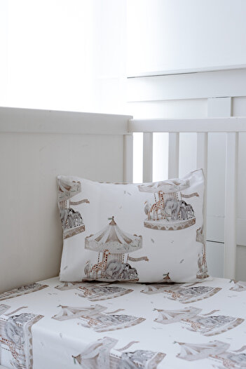 NOU Carousel Single Fitted Sheet Set - Carousel