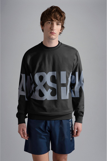 PAUL&SHARK MEN'S KNITTED SWEATSHIRT C.WCOTTON