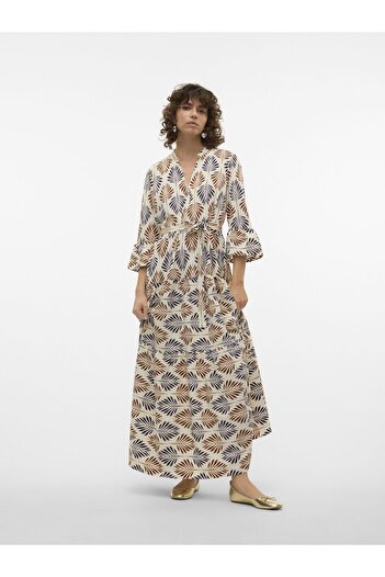 Vero Moda Kleid VMZERA Langes Kleid
