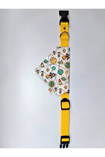 UTDpet Dog Collar with Space Scarf