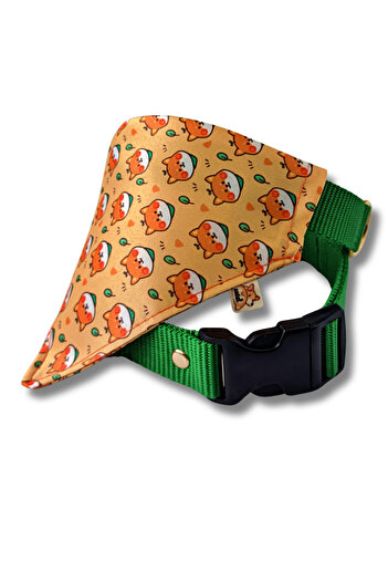 UTDpet Shiba Dog Collar with Scarf