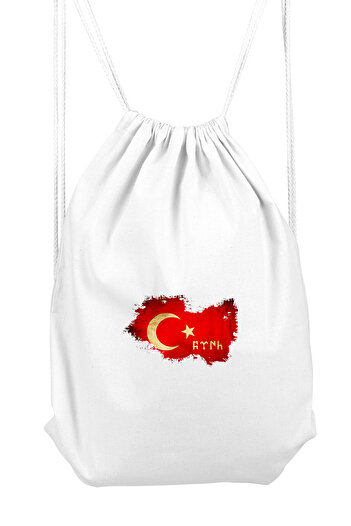herotasarım Спортивний рюкзак - Турецький прапор, модель bll4963