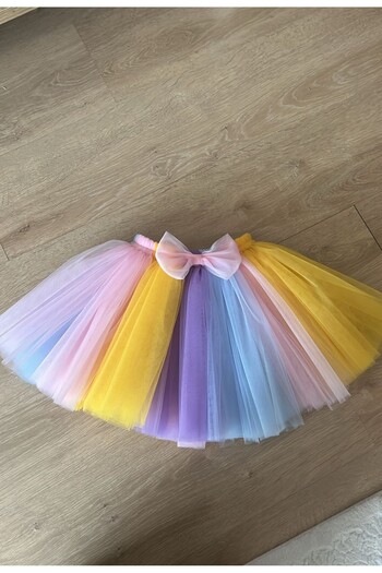 Sare Çocuk Giyim Special Colorful Tutu Skirt for Flag