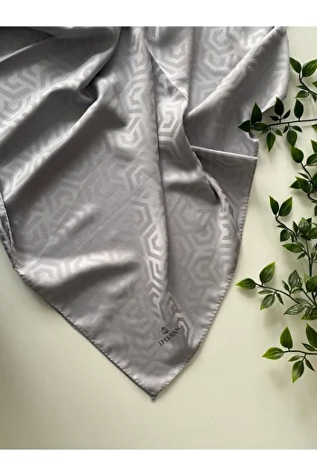 İpekhan Drop Pattern Jacquard Shawl