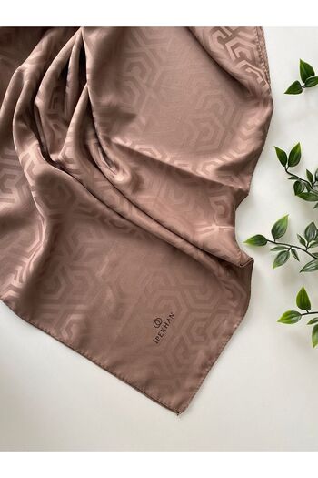 İpekhan Drop Pattern Jacquard Shawl