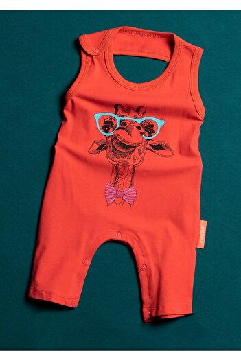 Lemonkids Giraffe Patterned Kids Jumpsuit