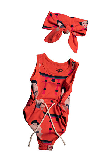 Lemonkids Baby Bandana Bodysuit Set