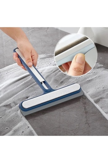 BEYZANA Double Sided Sponge Glass Brush Window Groove Cleaning