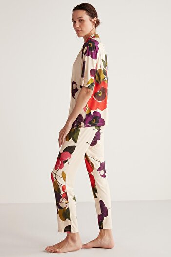 Catherine's Floral patterned pajama set