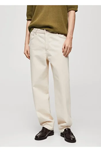 MANGO Man Comfortable Cut Cotton Jeans
