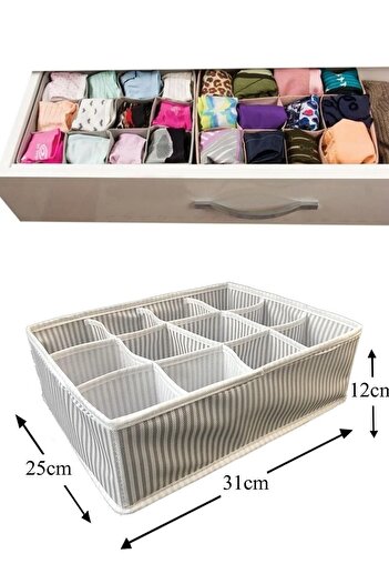 Emofom Συρταριέρα Organizer 12 θέσεων (31 cm x 25 cm x 12 cm)