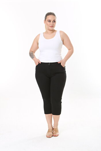 EYLÜLXXL WOMEN STRECH LYCRAL JEANS CAPRY
