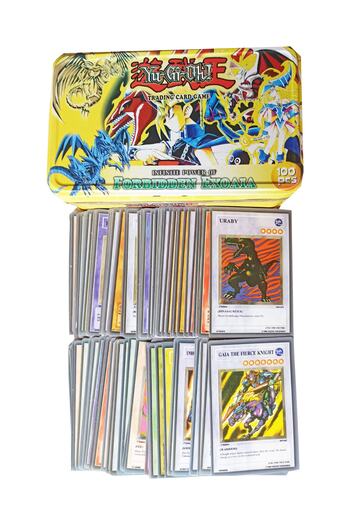 PopŞeker Yu-gi- Oh Metal Kutulu Oyun Kartları 100 Adet