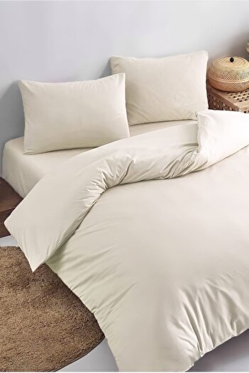 Always Ranforce Double Elastic Sheet Duvet Cover Set
