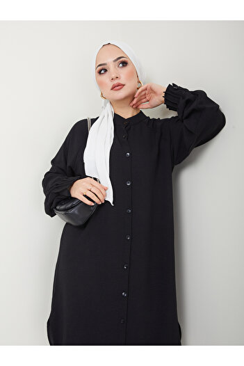 VOLT CLOTHİNG Women's Ayrobin Ribbed Maxi Length Tunic