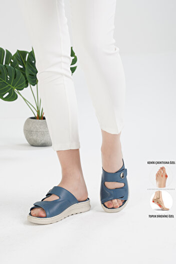 MİRA TERLİK ORTOPEDİK TERLİK VE AYAKKABI Mira Orthopedic Anatomical Sole Extra Comfortable Hallux Valgus Bone Protrusion Heel Spur Slippers