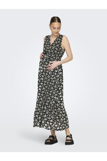 ONLY MATERNITY Kleid Olmsofie Langes Kleid