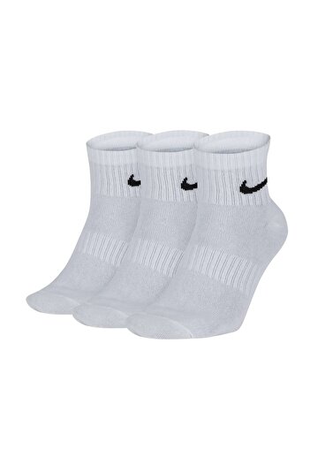 Nike Unisex 6'lı Paket Spor Çorap - Günlük, Hafif Görünmeyen Bilek, einfarbig