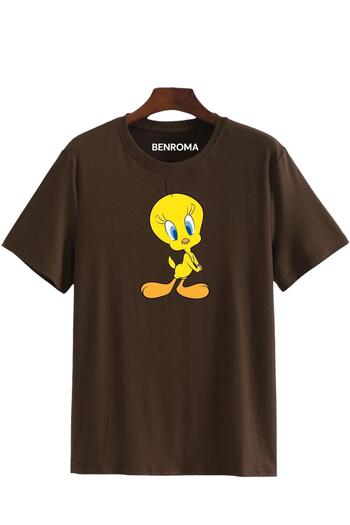 BENROMA UNISEX COMIC FILM CHARACTER PRINTED TEE ADULT AND KIDS SIZE [3-12 years old range available]
